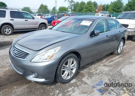 2013 Infiniti G37X из США, поврежденный, VIN JN1CV6AR9DM766485
